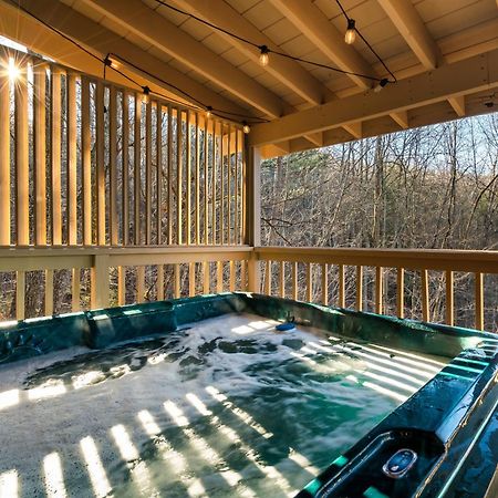 Cabin With Spectacular View With Hot Tub In The Smoky Mtns Sevierville Esterno foto