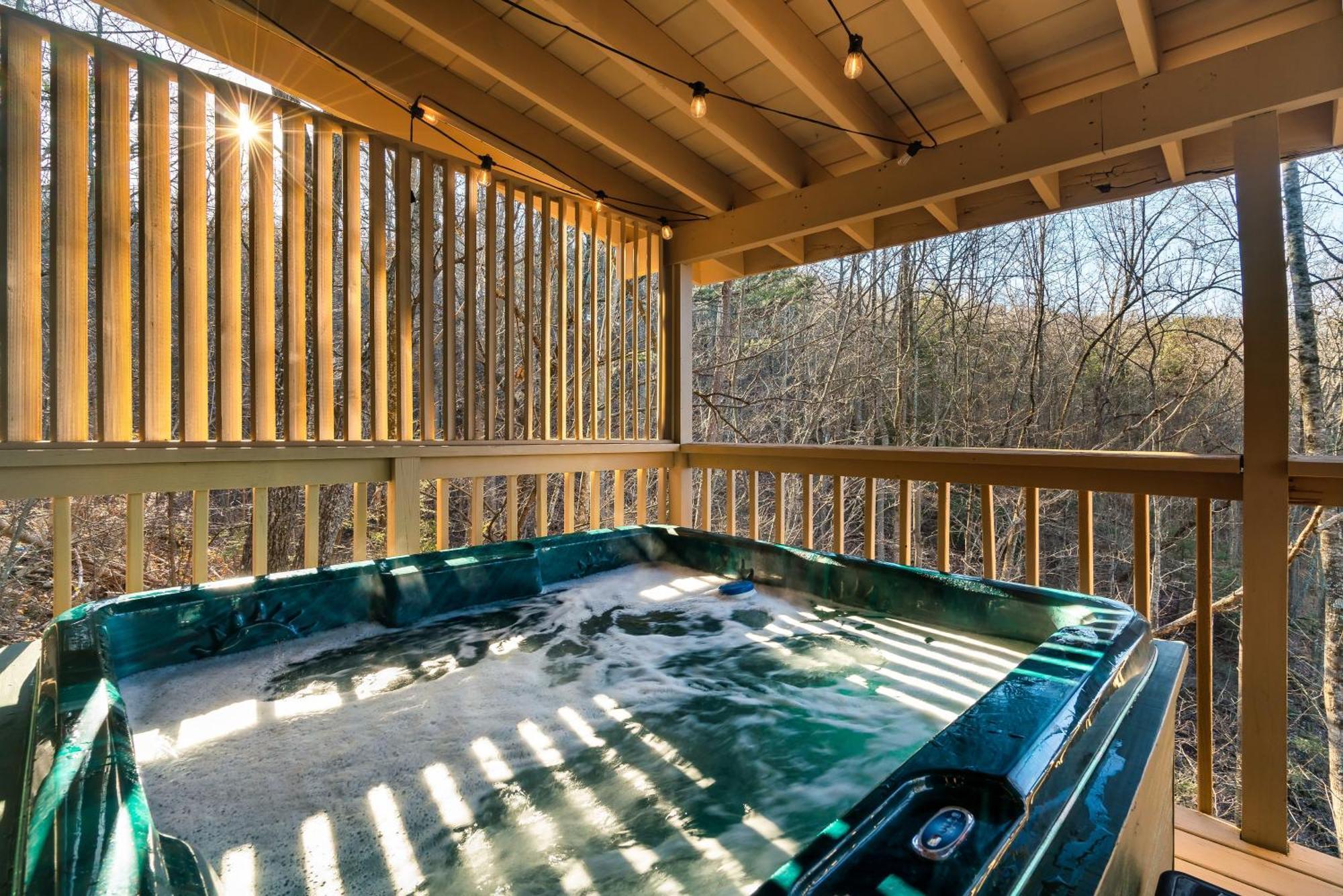 Cabin With Spectacular View With Hot Tub In The Smoky Mtns Sevierville Esterno foto